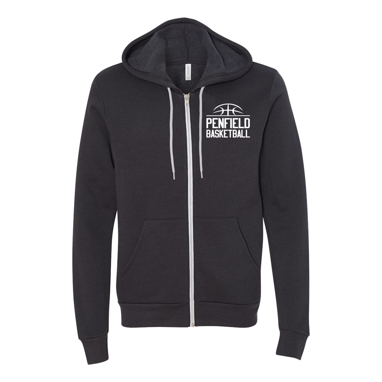 Unisex Full-Zip Hooded Sweatshirt