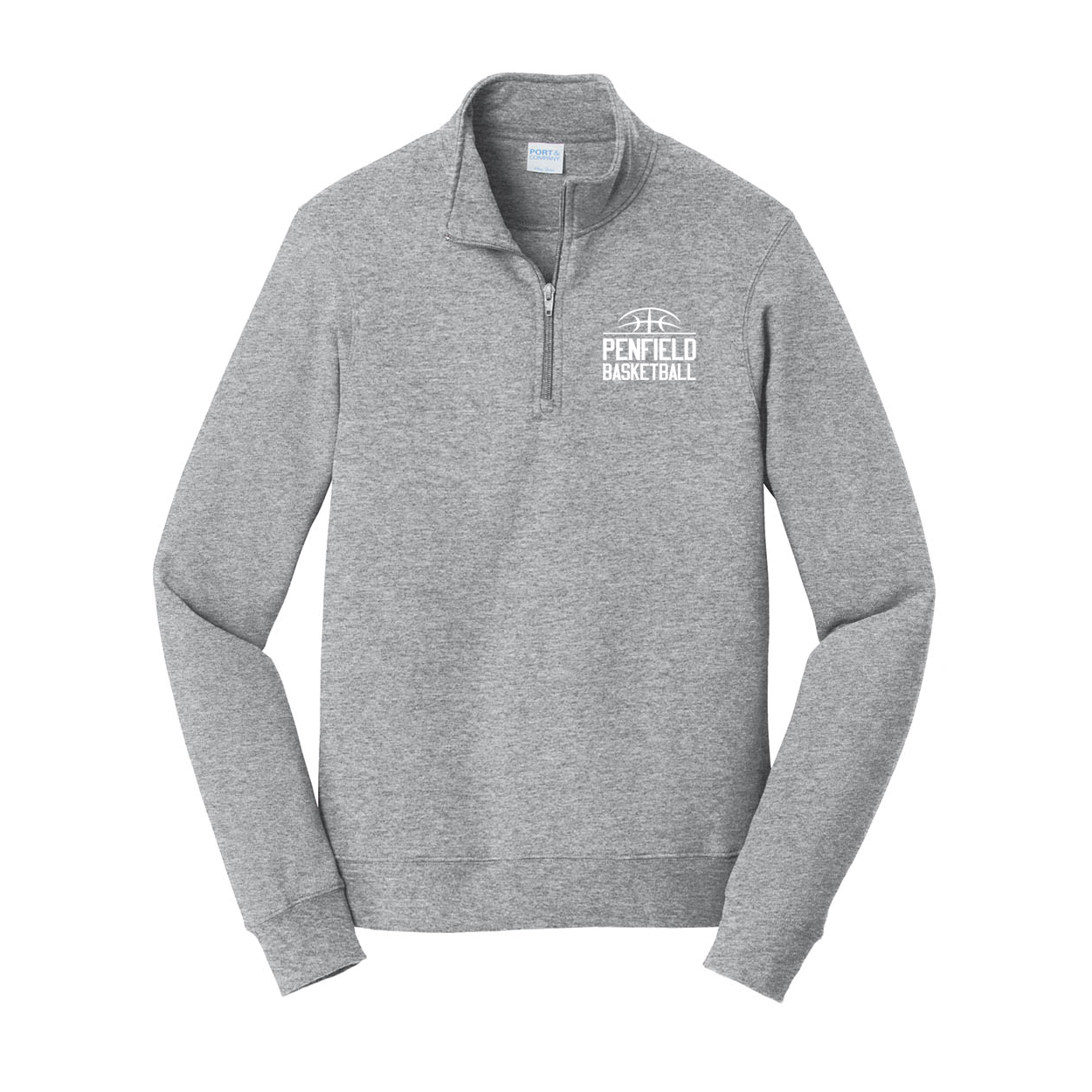 Unisex 1/4-Zip Pullover Sweatshirt
