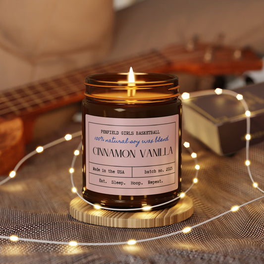 Scented Soy Candle (Amber Jar)