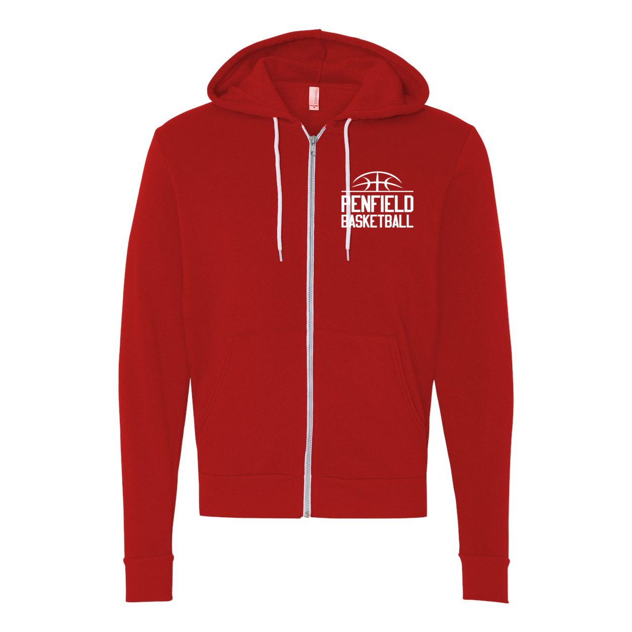 Unisex Full-Zip Hooded Sweatshirt