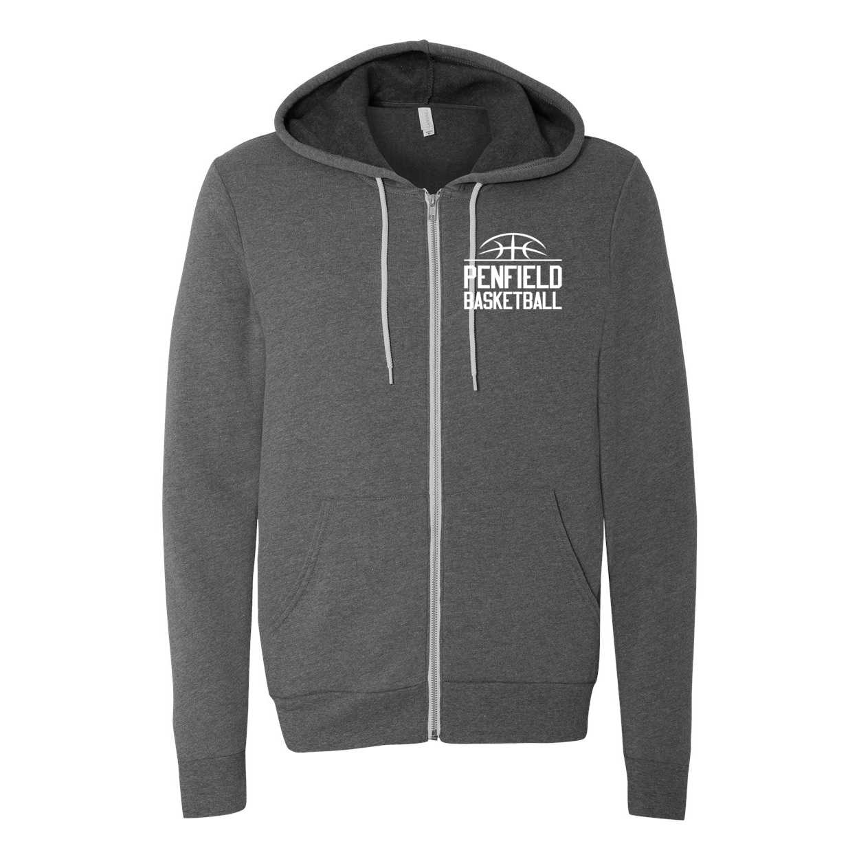 Unisex Full-Zip Hooded Sweatshirt