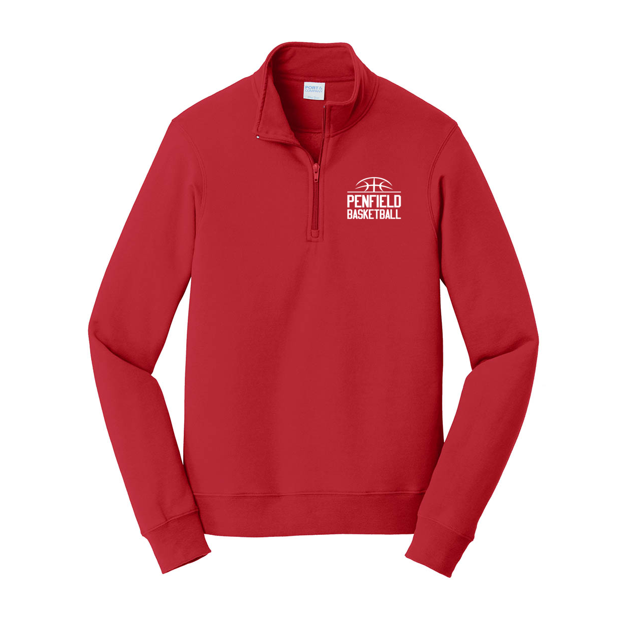 Unisex 1/4-Zip Pullover Sweatshirt