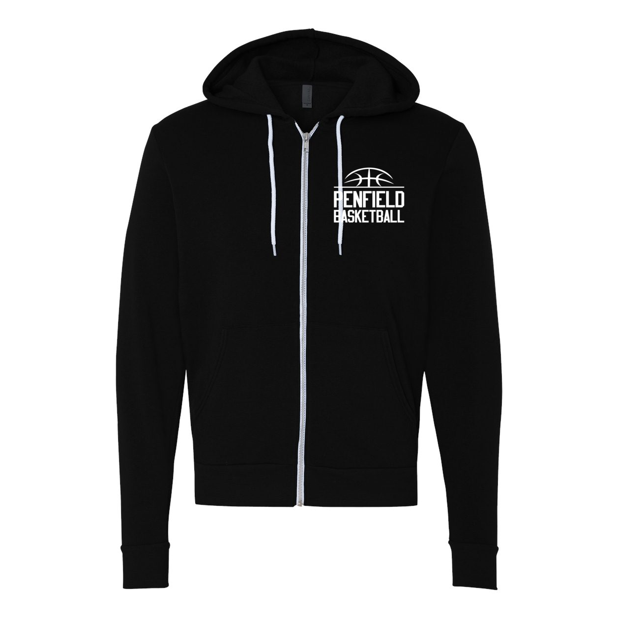Unisex Full-Zip Hooded Sweatshirt