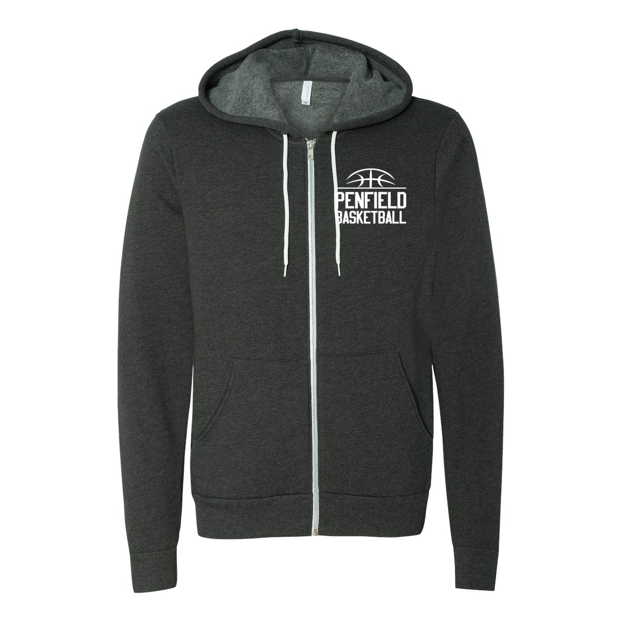 Unisex Full-Zip Hooded Sweatshirt