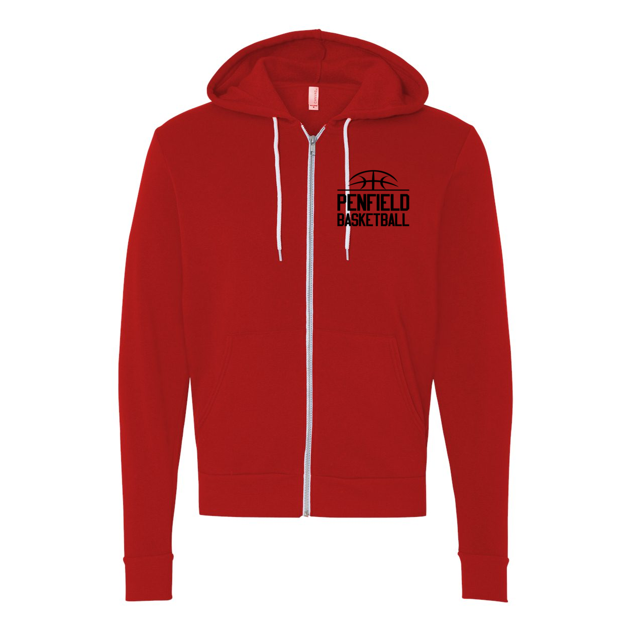 Unisex Full-Zip Hooded Sweatshirt