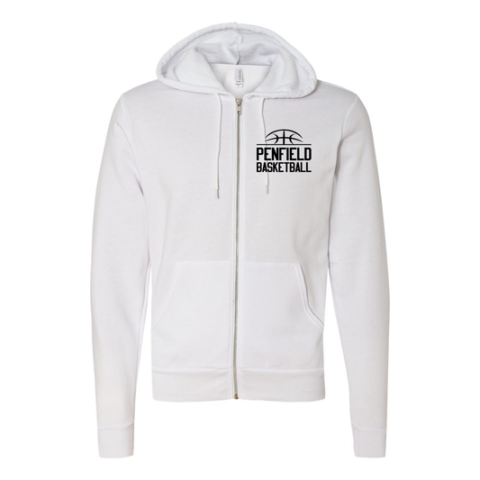 Unisex Full-Zip Hooded Sweatshirt